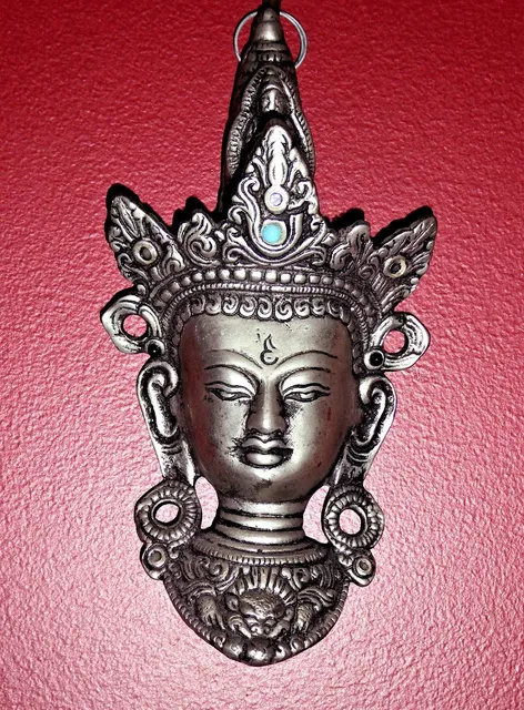 Ingress Pendant in Pewter & Leather