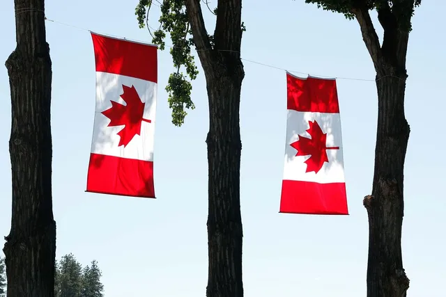 Canadian Flag Morale Patch - Iron-On Embroidery (Set of 2)