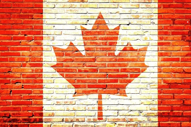 Canadian Flag Morale Patch - Iron-On Embroidery (Set of 2)