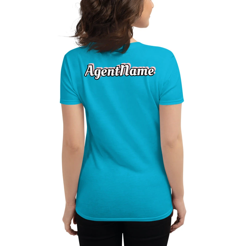Bluebirds Int'l Women's short sleeve t-shirt (personalized)
