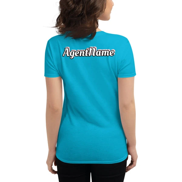 Bluebirds Int'l Women's short sleeve t-shirt (personalized)