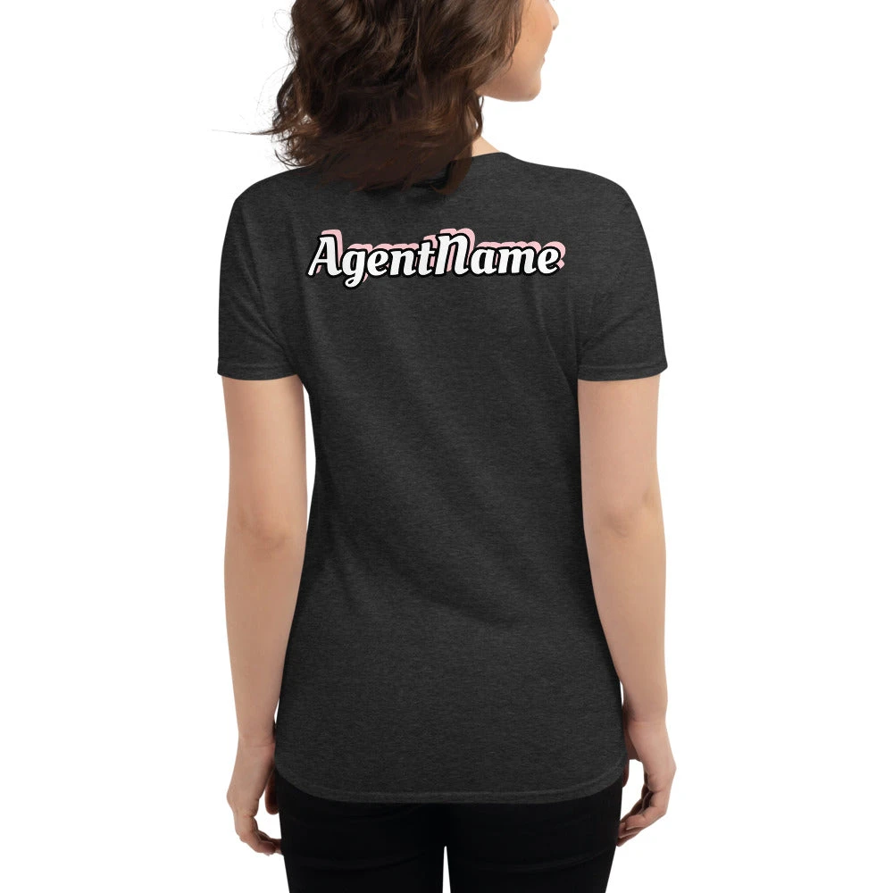 Bluebirds Int'l Women's short sleeve t-shirt (personalized)