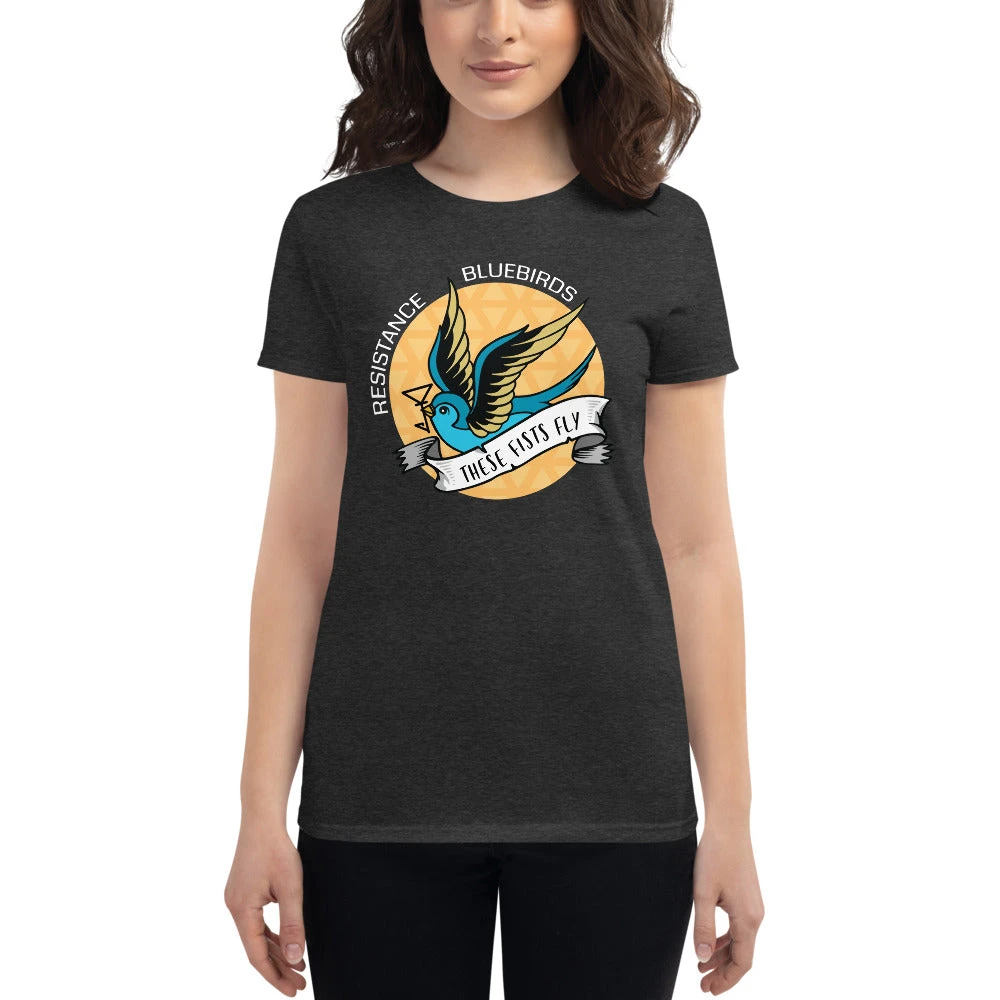 Bluebirds Int'l Women's short sleeve t-shirt (personalized)