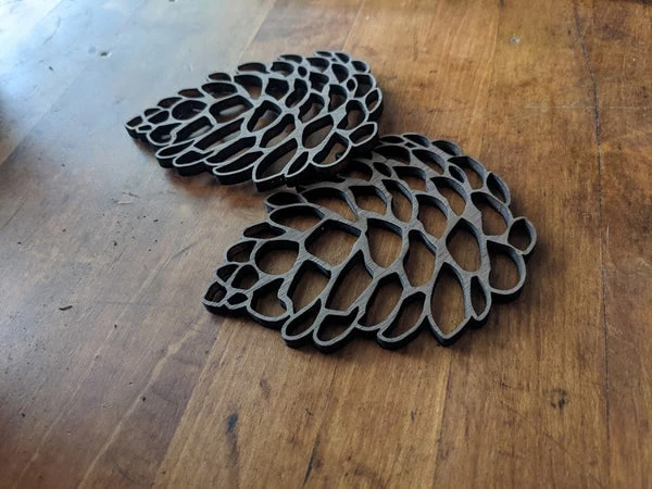 Handmade Pinecone Coaster Set of 4 or 6