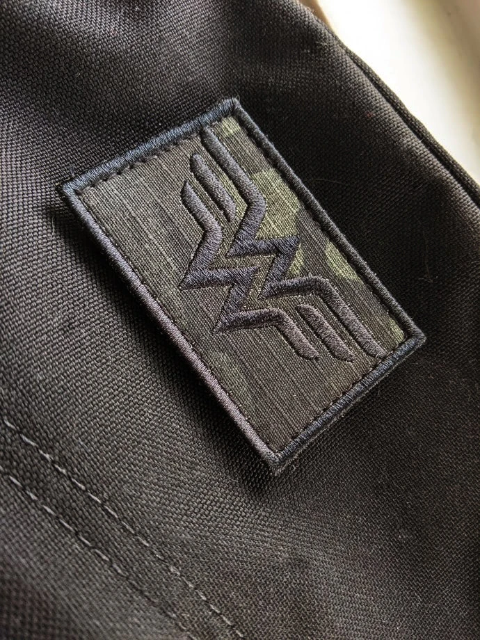 Wonder Woman Black Multicam Morale Patch - Velcro Backing